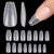 Nail Tip Matte 15 Different Sizes Full Coverage Fake Nail Tips for Nail Extenions