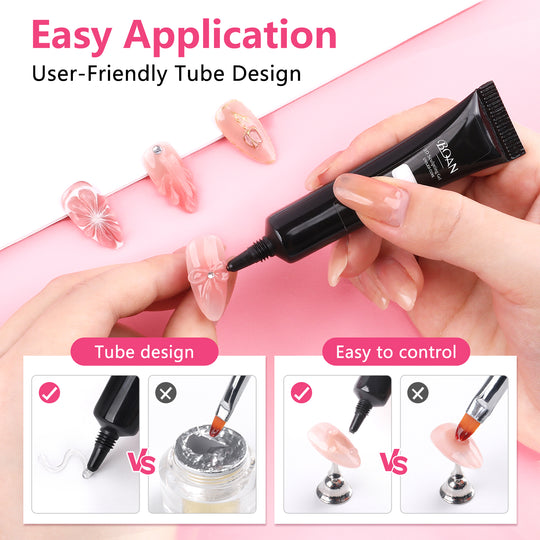 3D Nail Art Sculpture Gel Kit