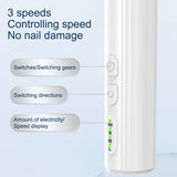 BQAN 5W Portable Electric Nail Polisher With Base USB