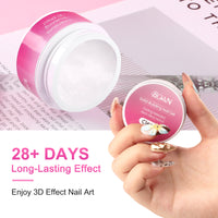 BQAN 3D Nail Builder Gel Set – Clear Sculpting Extension Gel
