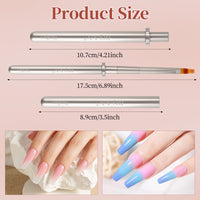 Detachable Metal Nail Art Brush – Nail Ombre Brush