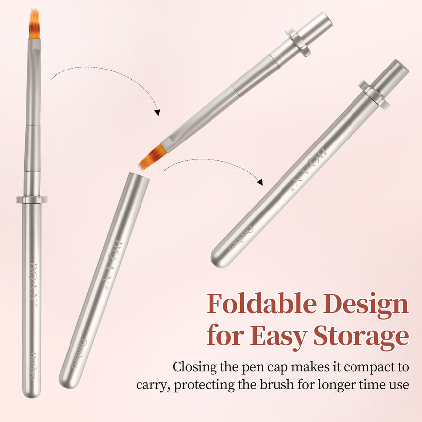 Detachable Metal Nail Art Brush – Nail Ombre Brush