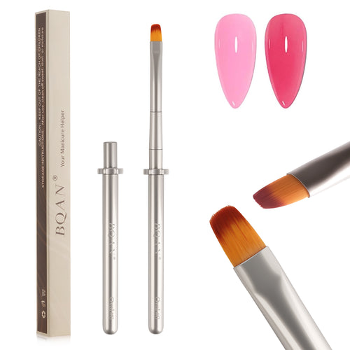 Detachable Metal Nail Art Brush – Ombre, Gel & Universal Options