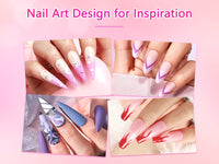 New Design Double headed Nail Art Liner Brush & UV Gel Brush for Builder Gel Nail Extension