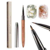 Sandalwood Handled Nail Art Brush Petal Brush