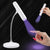 2 In 1 White 360°Rotatable Adjustable Stand LED Nail Mini Light Dryer Lamp