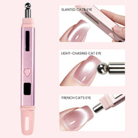 BQAN Pink Nail Lamp Portable, Professional UV LED Nail Dryer With Magnetic Stand, Auto Finger Activated & 60s Fast Cure for Nail Salon Use