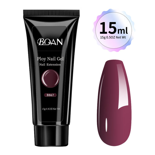 BQAN Poly Nail Gel - Rose Noir