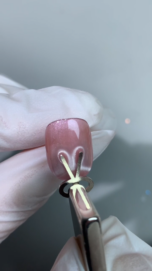 BQAN NEW Cat Eye Magnet with Rabbit Shape Metal Sheet for Nails