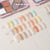 BQAN Desgins Professional Dipping Nail Powder Set for Nails Polish Solid Gradient 8 Colors No.01-06