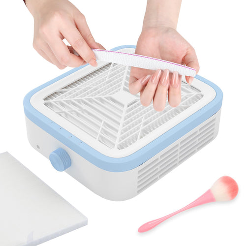 120W High Power Acrylic Nail Polishing Dust Cleaner