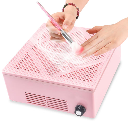 60W Professional Nail Fan Acrylic Polishing Nail Dust Cleaner