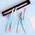 📣New In🔥BQAN #2-#14 High Quality Powder Blue Gradient Manicure Nail Brush Tool Nail Art Painting Brushes 100% Kolinsky Hair Acrylic Brush