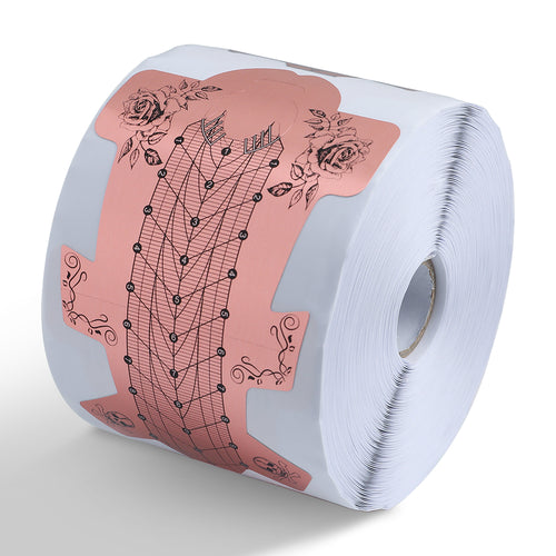 BQAN New Design Rose Gold 2-in-1 Acrylic Nail Extension Nail Forms