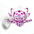 BQAN lotus flower glass acrylic liquid monomer nail crystal dappen dish for storage powder liquid