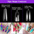 BQAN 500Pcs Natural Trapezoidal Nail Tips Non C Curve French Flat Stiletto Ballerina Medium Artificial Nails Tips