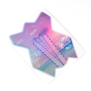 BQAN Holographic Thick Aluminum Nail Extension Mold 2 in 1 Strong Glue UV Soft Acrylic Gel Nail Forms