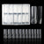 BQAN 150pcs Finger Extension Nail Mold Dual Forms With French Line Dual Nail System Form For UV Acrylic Nail Art Tips
