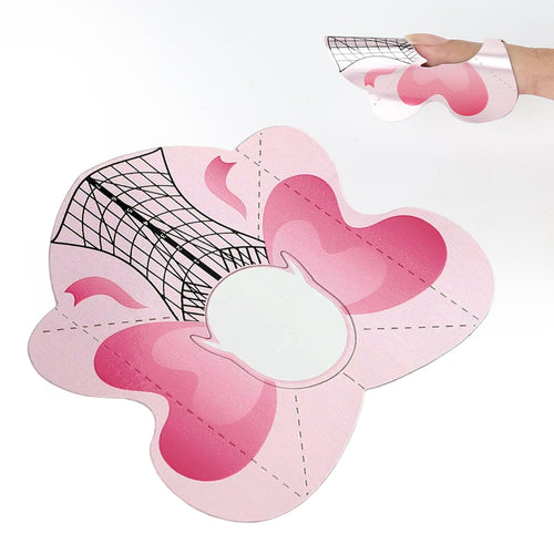 BQAN 100PCS Nail Forms for Builder Gel| Self Adhesive Nail Extension Forms| Professional Nails Art Tips