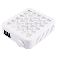 BQAN Portable Nail Dust Collector - 4200RPM, Washable Filter | Salon & Home Use | Beginner Friendly