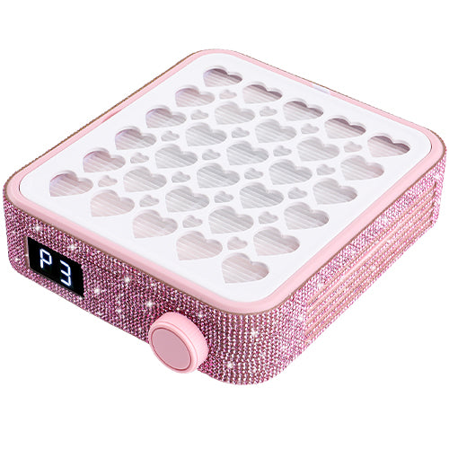 BQAN Portable Nail Dust Collector - 4200RPM, Washable Filter | Salon & Home Use | Beginner Friendly