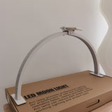 BQAN 2023 New design Half Moon LED Lamp Continuous Dimmer Nail Lamp For Nail Salon
