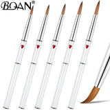BQAN Kolinsky Nail Brushes Acrylic Nail Brush Gel Builder Manicure Brush Nail tools