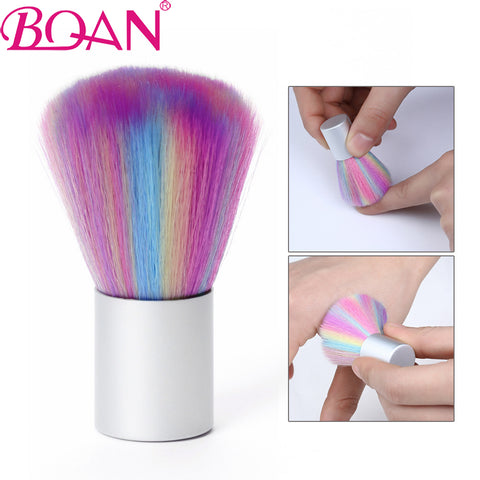 BQAN Nail Cleaning Nails brush tool nail art care pedicure soft remove dust Clean Brush Tool File Manicure Pedicure Brushes