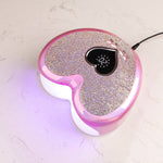BQAN Dryer 96W Magic Pink Shape for Curing Gel Nail Polish UV LED Nail Lamp Pro Cure Manicure