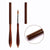 BQAN Classical Style Design Customized Size Engraved Pen Tapered Wood Handle Kolinsky Nails Acrylic Brush With Lid