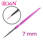 BQAN 1 Pc Kolinsky Nail Art Liner Painting Drawing Brush Pen Manicure Nail Art Tool Gel Polishing Pen Nail Liquid Powder Tools