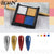 BQAN 4 Colors Solid Mirror Nail Powder Glitter Sequins Metallic Effect Nails Art UV Gel Polish Chrome Pigment Nail Art Decoratio