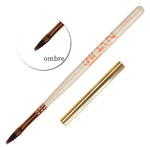 BQAN New Nail Art Brush Acrylic Carving UV Gel Extension Painting Brush for Nails Lines Liner Drawing Pen Brushes for Manicure