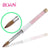 BQAN Retail 1 Pc 10# Pink Diamond Rhinestones Handle Kolinsky Sable Hair Acrylic Nail Brush
