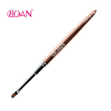 BQAN New Design Rose Gold Nylon hair Metal Handle Nail Art Gel Liner Brush